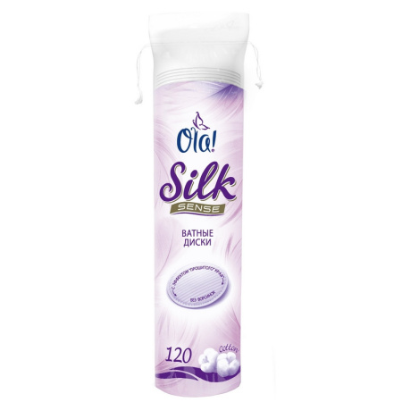 Диски ватные OLA! Silk Sense, 120шт